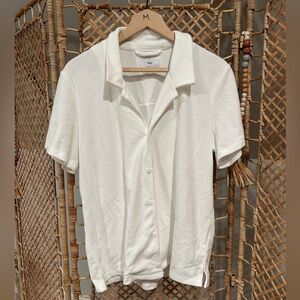 TNA Terry Cloth Button UP